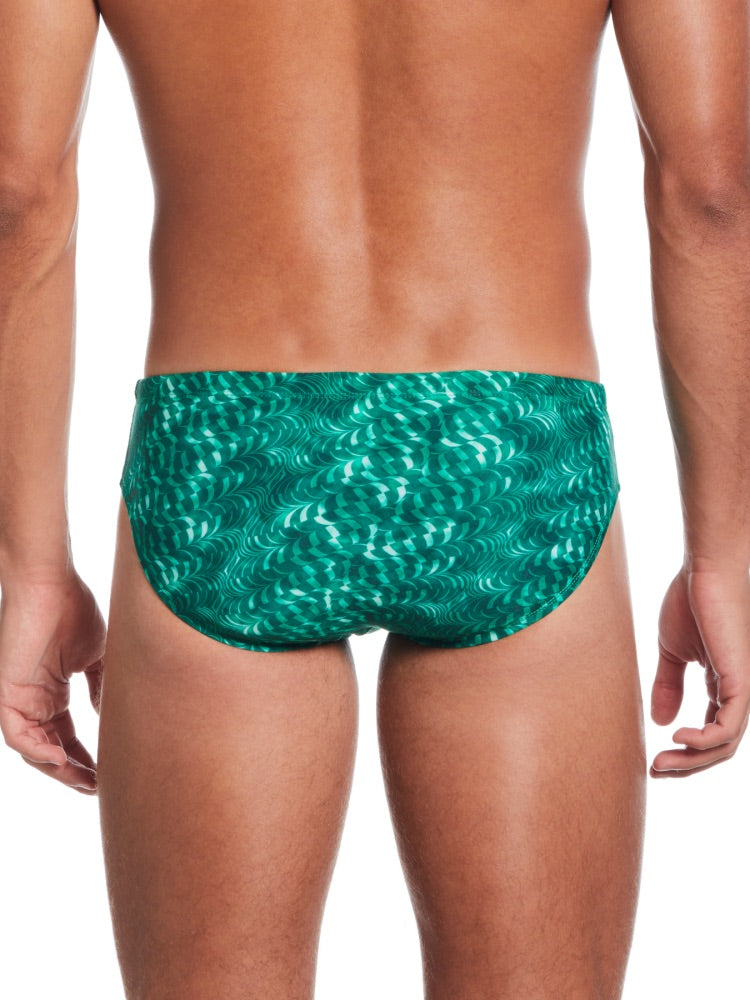 Nike Swim Hydrastrong Pool Lanes Men's Brief - Court Green alternate image 1