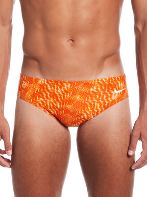 Nike Swim Hydrastrong Pool Lanes Men's Brief - Team Orange
