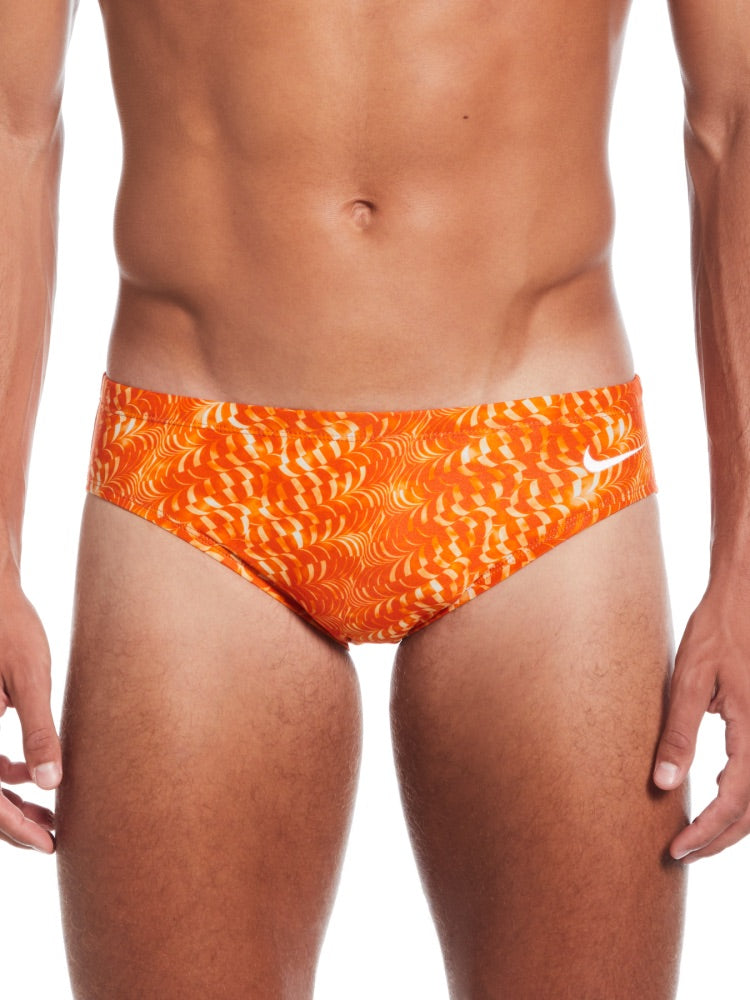 Nike Swim Hydrastrong Pool Lanes Men's Brief - Team Orange