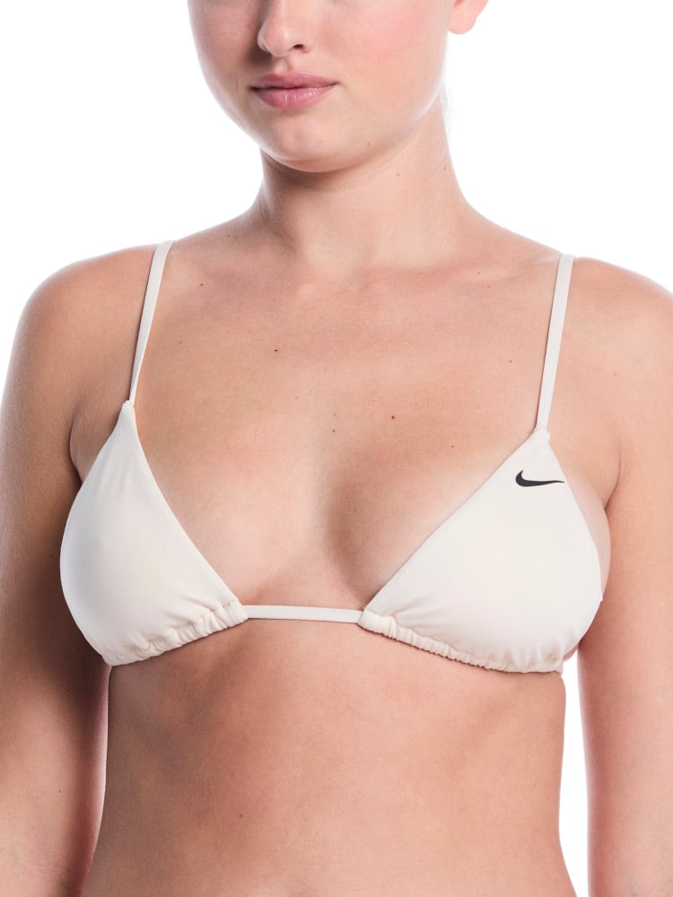 Nike Swim Effortless Essential Women's Triangle Bikini Top - Chalk