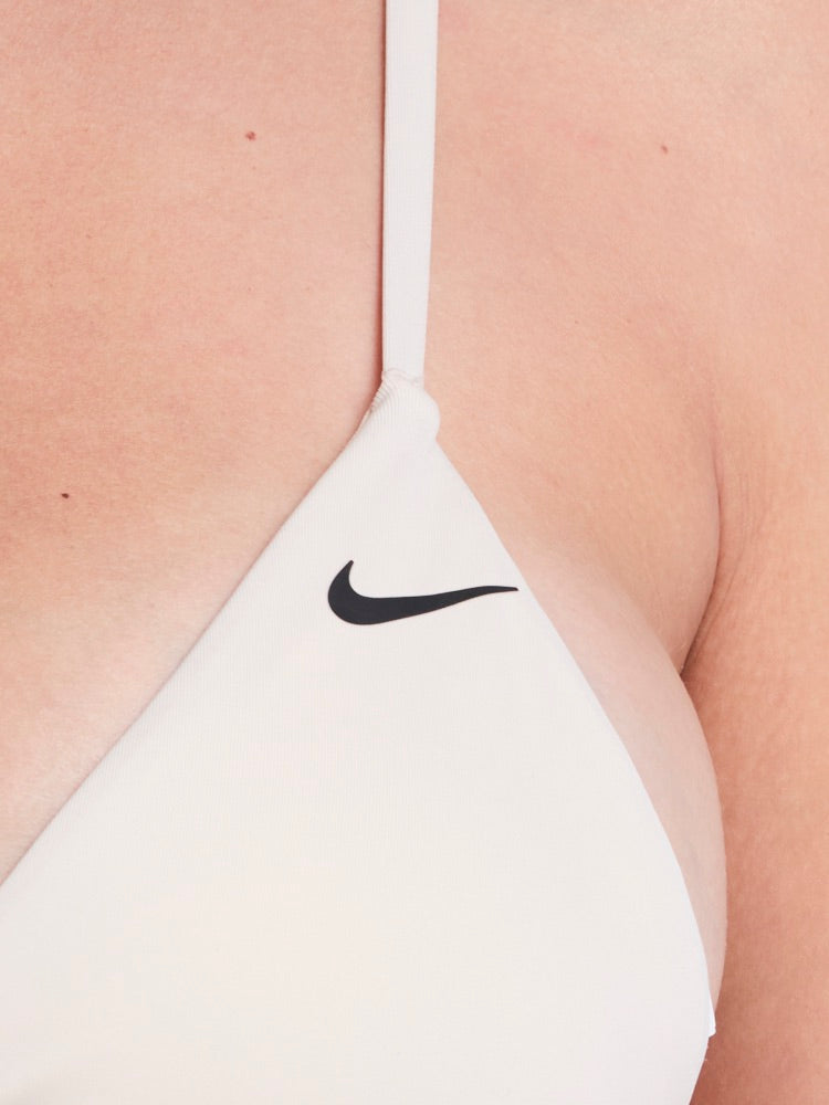 Nike Swim Effortless Essential Women's Triangle Bikini Top - Chalk alternate image 2