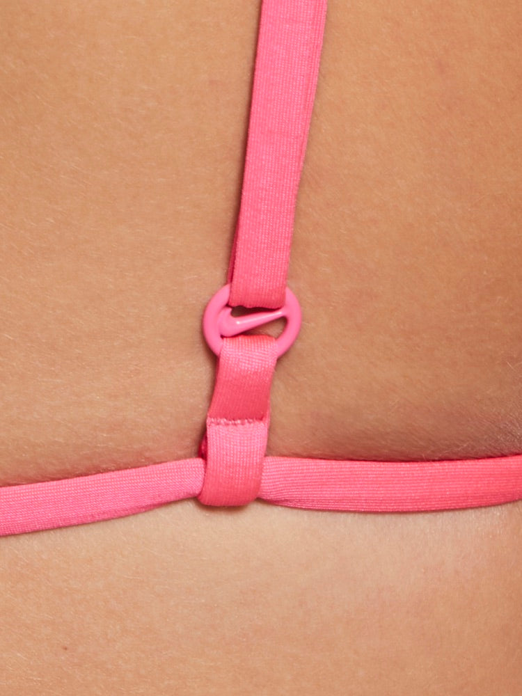 Nike Swim Effortless Essential Women's Triangle Bikini Top - Hyper Pink alternate image 4