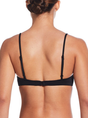 Nike Swim Effortless Essential Women's Bralette Bikini Top - Black alternate image 1