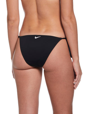 Nike Swim Effortless Essential Women's Tie String Bikini Bottom - Black alternate image 1
