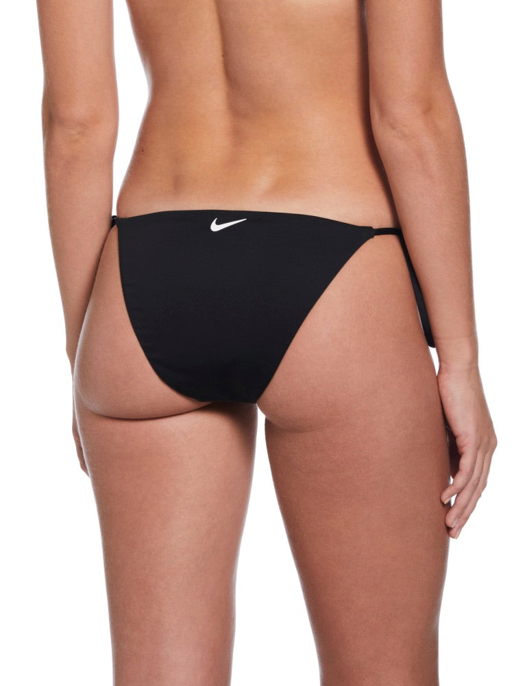Nike Swim Effortless Essential Women's Tie String Bikini Bottom - Black alternate image 1