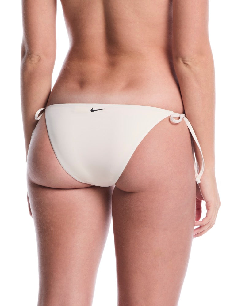 Nike Swim Effortless Essential Women's Tie String Bikini Bottom - Chalk alternate image 1