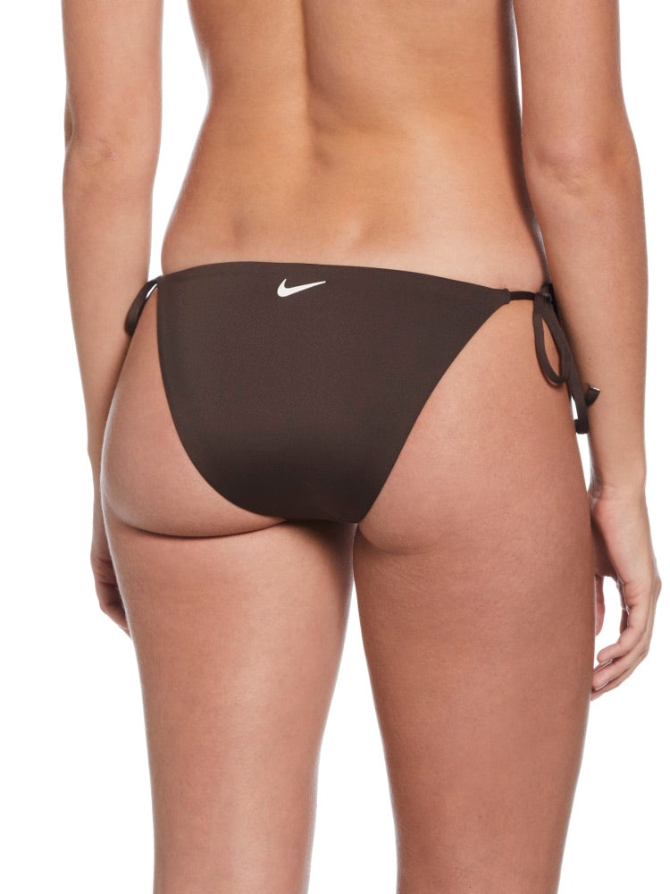 Nike Swim Effortless Essential Women's Tie String Bikini Bottom - Baroque Brown alternate image 1