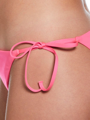 Nike Swim Effortless Essential Women's Tie String Bikini Bottom - Hyper Pink alternate image 4