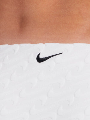 Nike Swim Women's Terry Texture Tie String Bikini Bottom - White alternate image 2