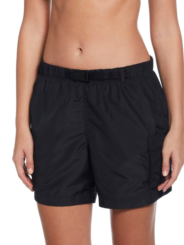 Nike Swim Voyage Women's Cover Up Short - Black
