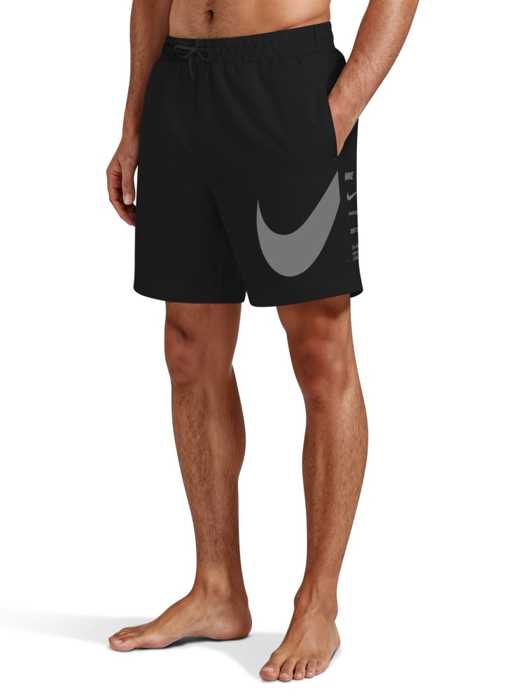 Nike Swim Breaker Men's 7" Fully Lined Volley Short - Jet Black alternate image 1