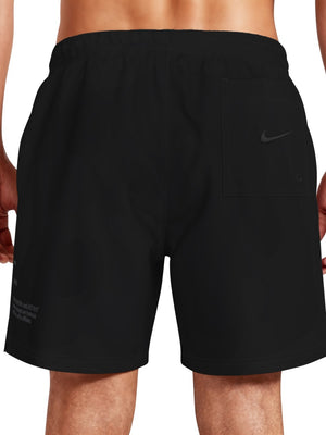 Nike Swim Breaker Men's 7" Fully Lined Volley Short - Jet Black alternate image 3