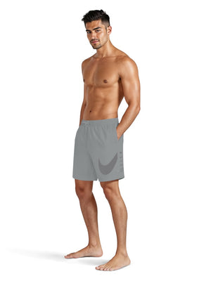 Nike Swim Breaker Men's 7" Fully Lined Volley Short - Cool Grey