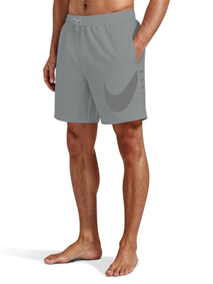 Nike Swim Breaker Men's 7" Fully Lined Volley Short - Cool Grey alternate image 1