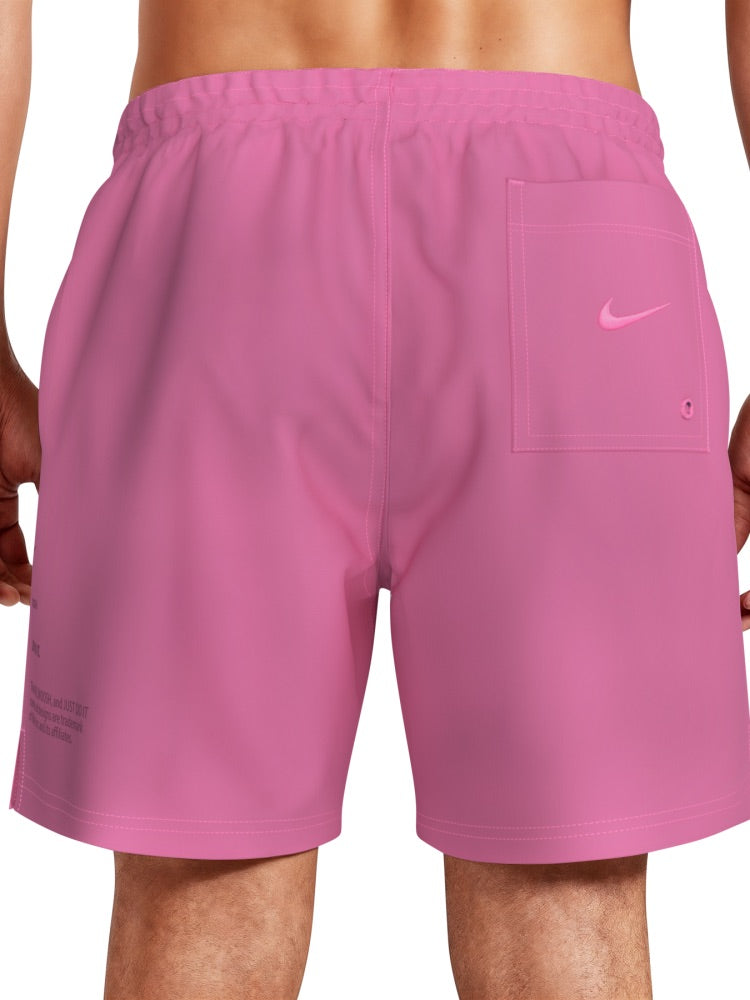 Nike Swim Breaker Men's 7" Fully Lined Volley Short - Pink Glow alternate image 3