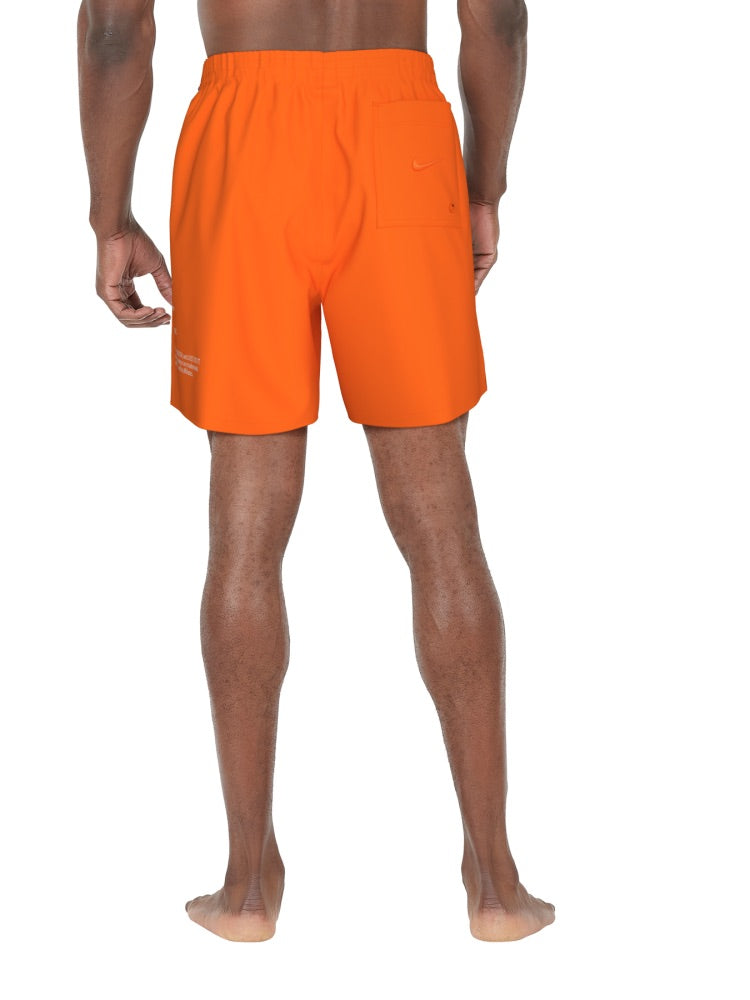 Nike Swim Breaker Men's 7" Fully Lined Volley Short - Orange Blaze alternate image 1