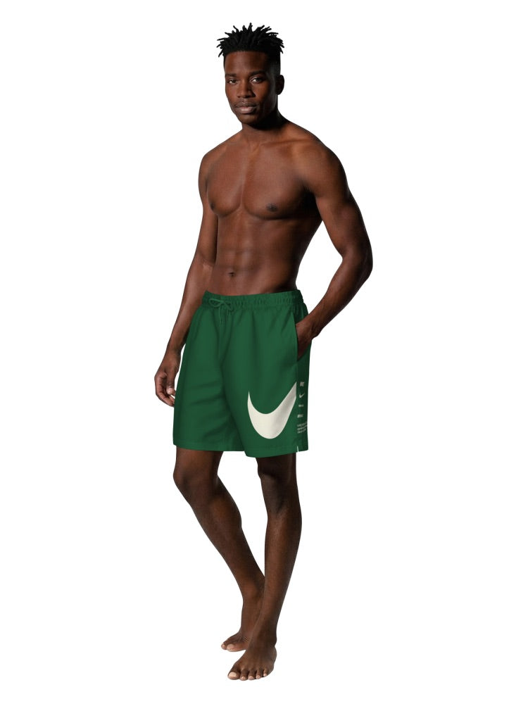 Nike Swim Breaker Men's 7" Brief-Lined Volley Short - Malachite