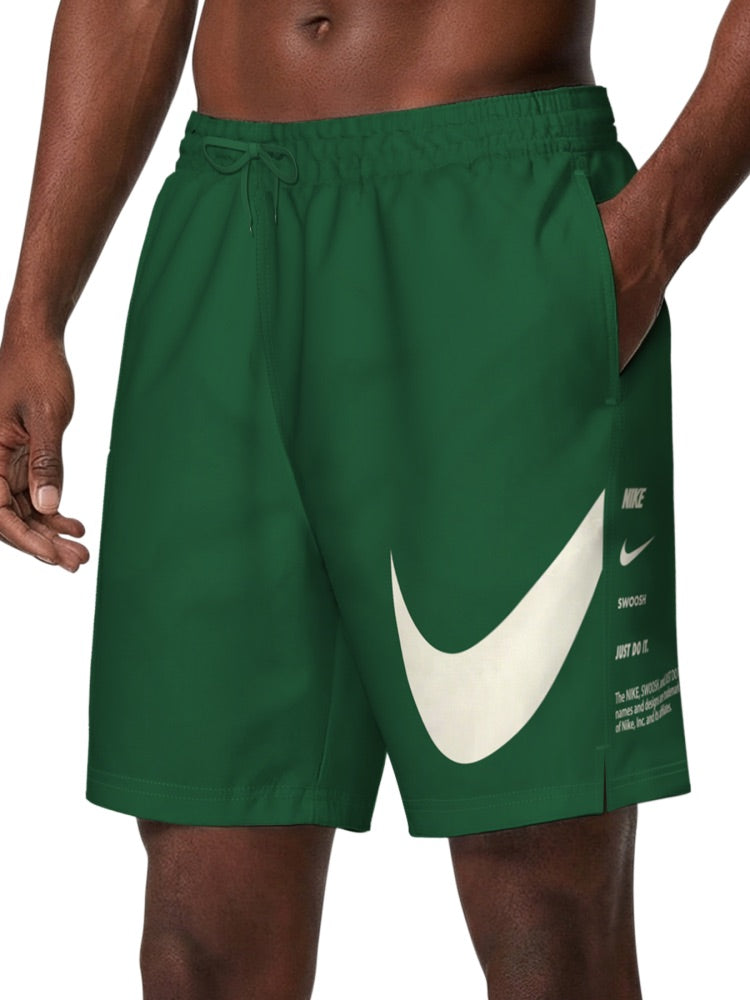 Nike Swim Breaker Men's 7" Brief-Lined Volley Short - Malachite alternate image 2