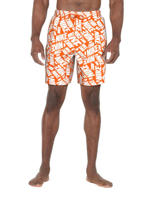 Men's 7" Volley Shorts - Orange Blaze