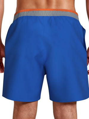 Nike Swim Breaker Men's 7" Brief-Lined Volley Short - Blue Crystal alternate image 3