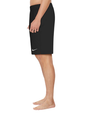Nike Swim Breaker Essential Men's 9" Brief-Lined Volley Short - Black alternate image 3
