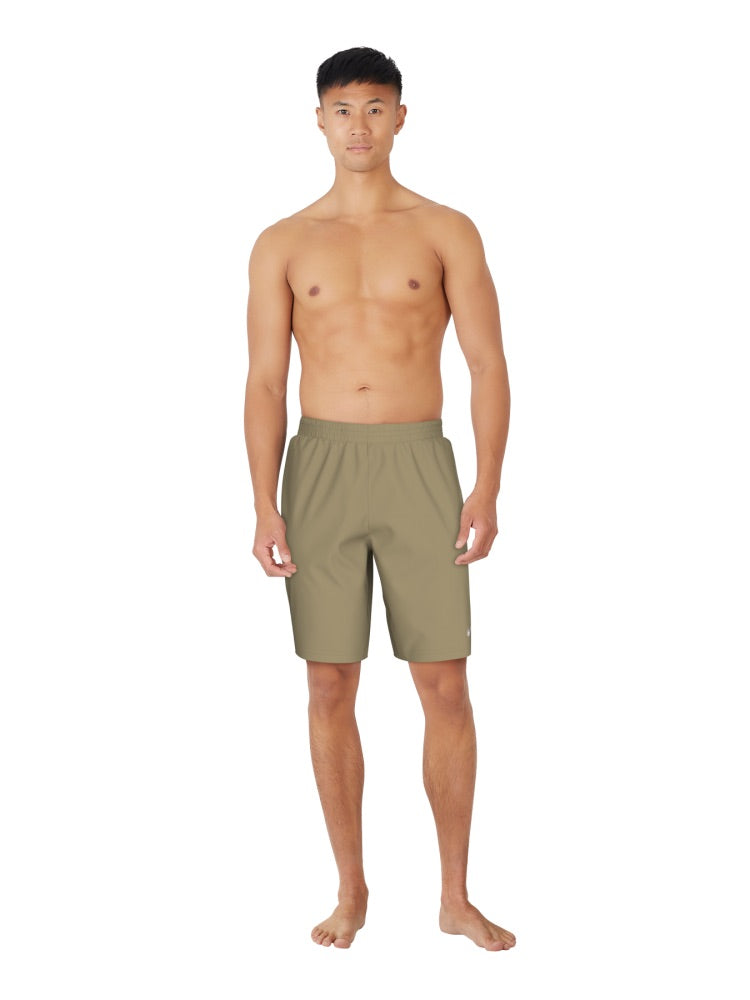 Nike Swim Breaker Essential Men's 9" Brief-Lined Volley Short - Parachute Beige alternate image 2