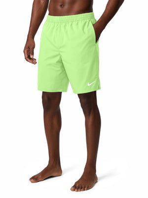 Nike Swim Breaker Essential Men's 9" Brief-Lined Volley Short - Voltage Green alternate image 1
