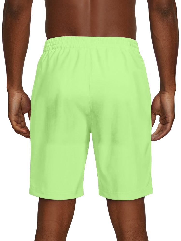 Nike Swim Breaker Essential Men's 9" Brief-Lined Volley Short - Voltage Green alternate image 3