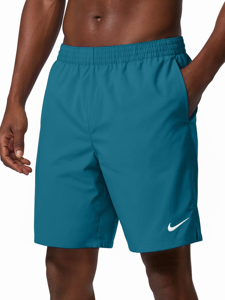 Nike Swim Breaker Essential Men's 9" Brief-Lined Volley Short - Green Abyss alternate image 2