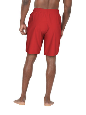 Nike Swim Breaker Essential Men's 9" Brief-Lined Volley Short - University Red alternate image 1