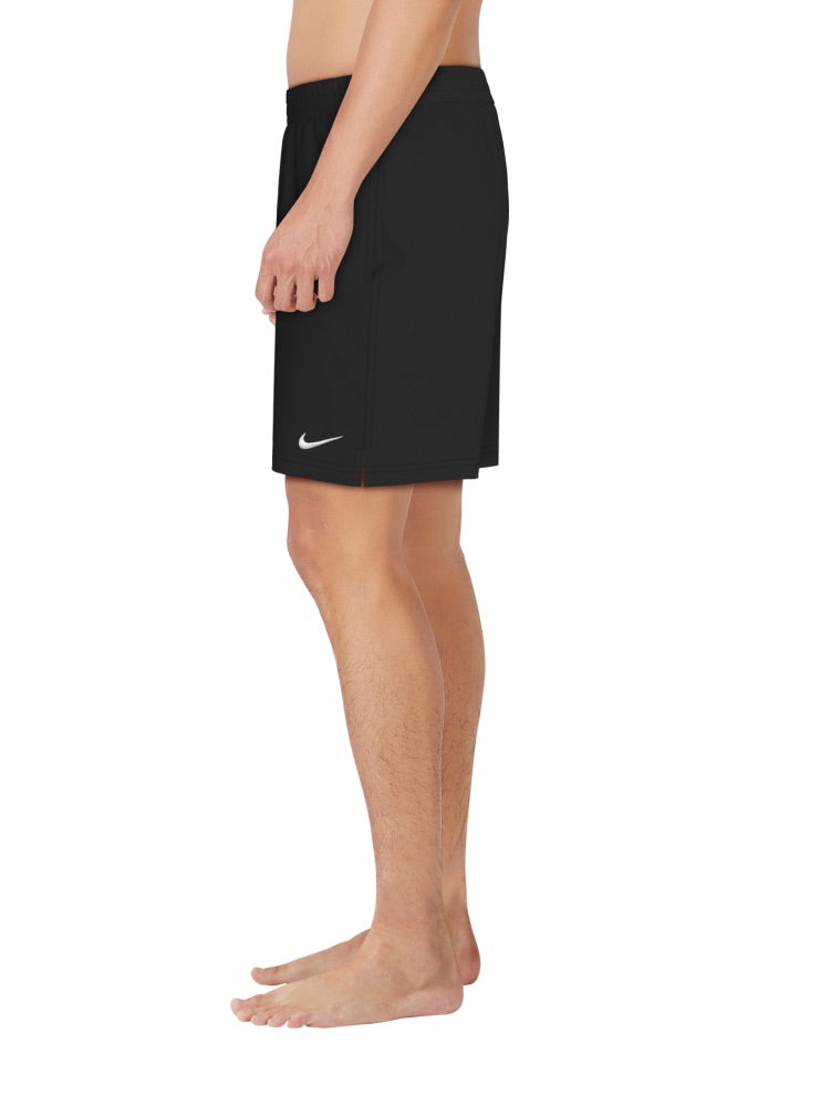 Nike Swim Breaker Essential Men's 7" Brief-Lined Volley Short - Black alternate image 3