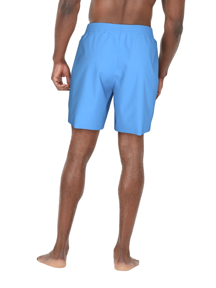 Nike Swim Breaker Essential Men's 7" Brief-Lined Volley Short - University Blue alternate image 1