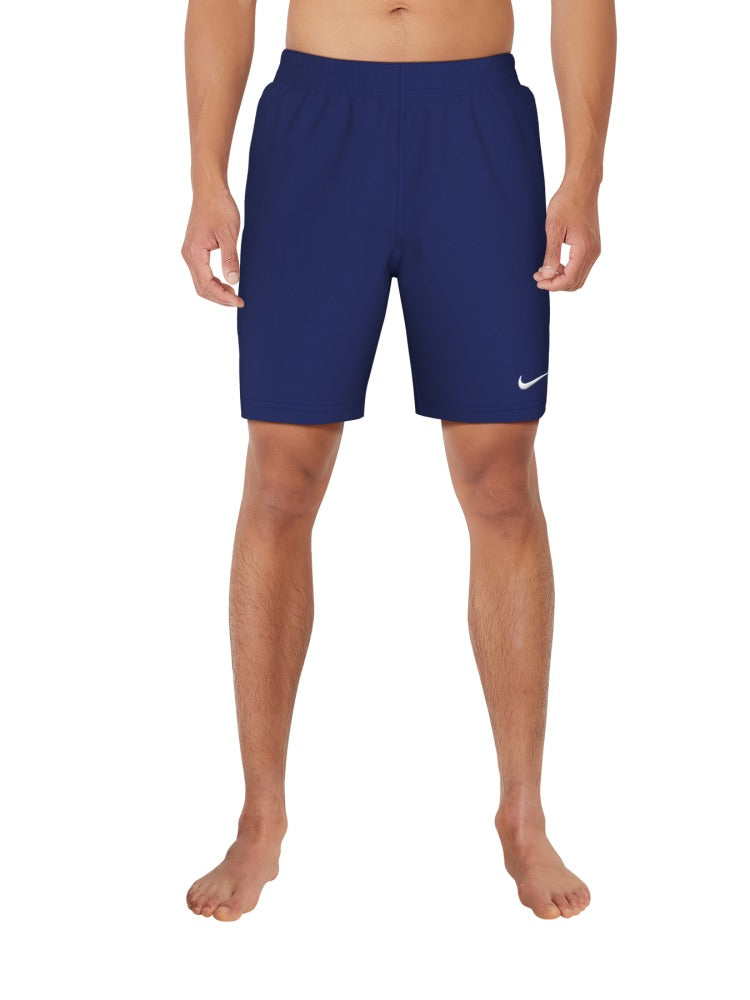 Nike Swim Breaker Essential Men's 7" Brief-Lined Volley Short - Midnight Navy
