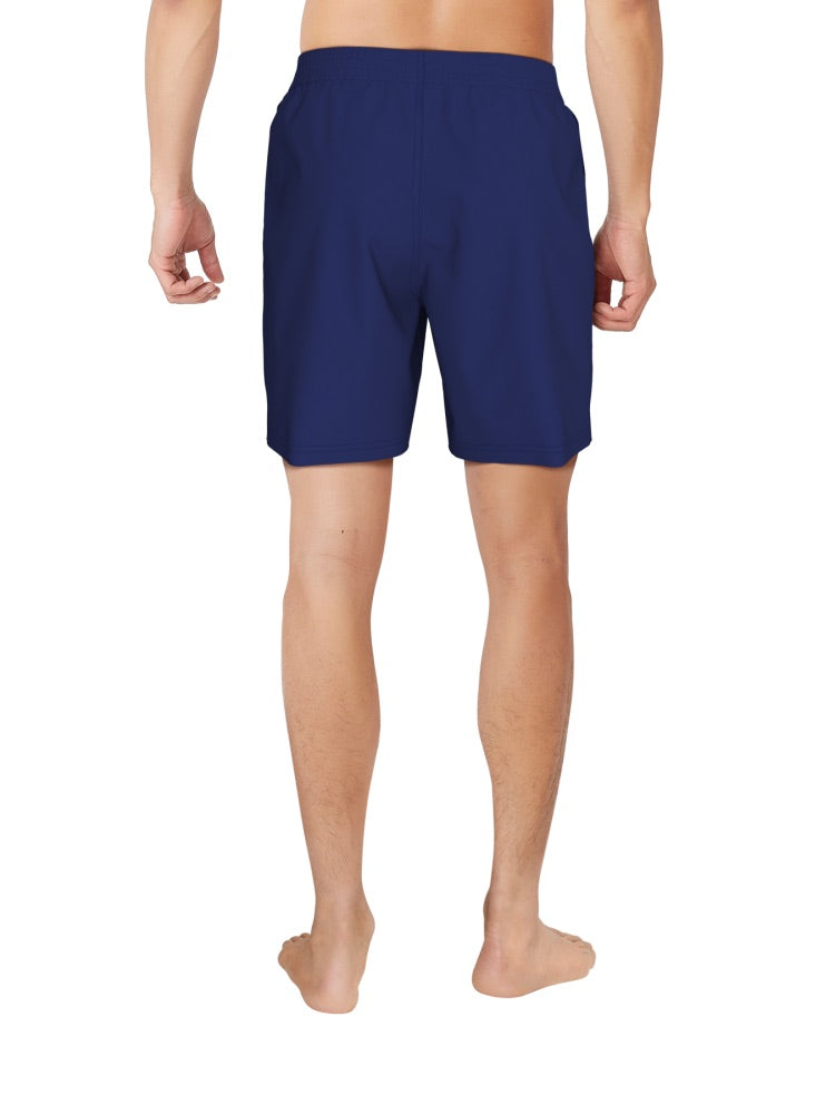 Nike Swim Breaker Essential Men's 7" Brief-Lined Volley Short - Midnight Navy alternate image 1