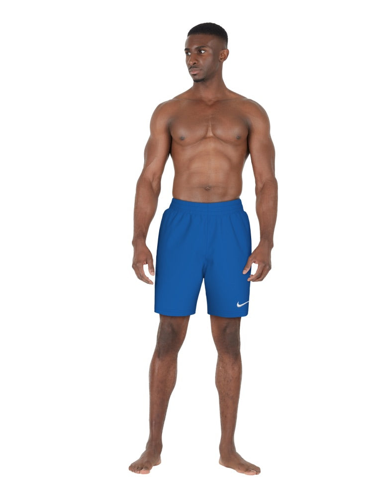 Nike Swim Breaker Essential Men's 7" Brief-Lined Volley Short - Game Royal alternate image 2