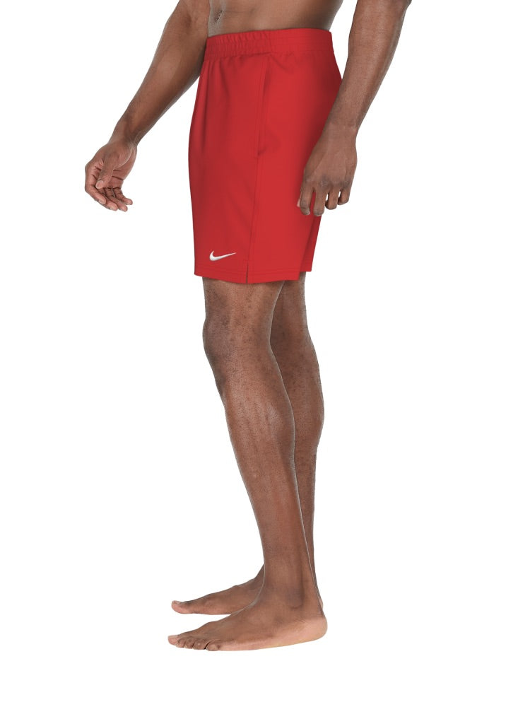 Nike Swim Breaker Essential Men's 7" Brief-Lined Volley Short - University Red alternate image 3
