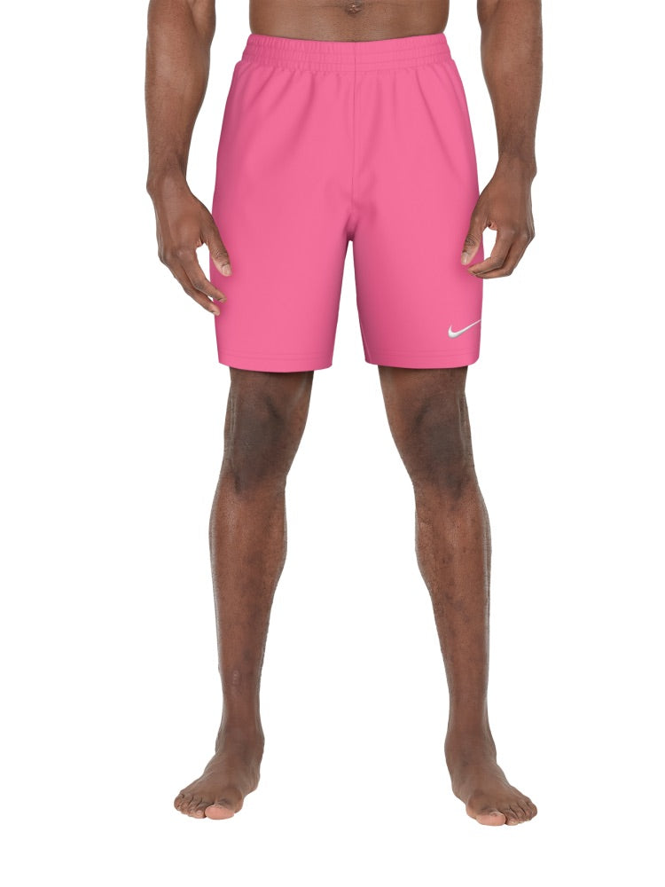 Nike Swim Breaker Essential Men's 7" Brief-Lined Volley Short - Pinksicle