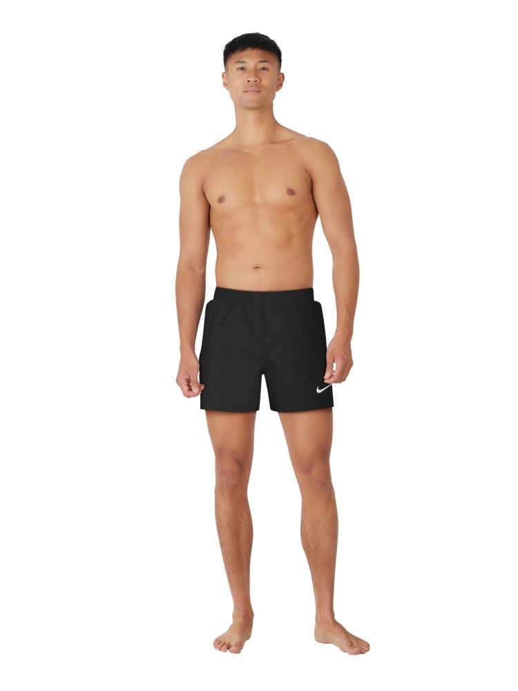 Nike Swim Breaker Essential Men's 5" Brief-Lined Volley Short - Black alternate image 2