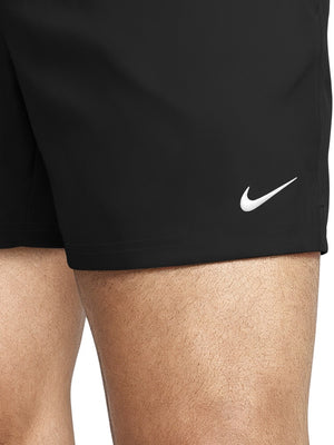 Nike Swim Breaker Essential Men's 5" Brief-Lined Volley Short - Jet Black alternate image 4