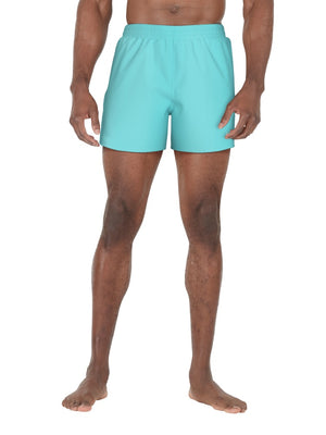 Nike Swim Breaker Essential Men's 5" Brief-Lined Volley Short - Bleached Aqua