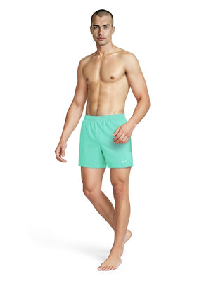 Nike Swim Breaker Essential Men's 5" Brief-Lined Volley Short - Bleached Turq