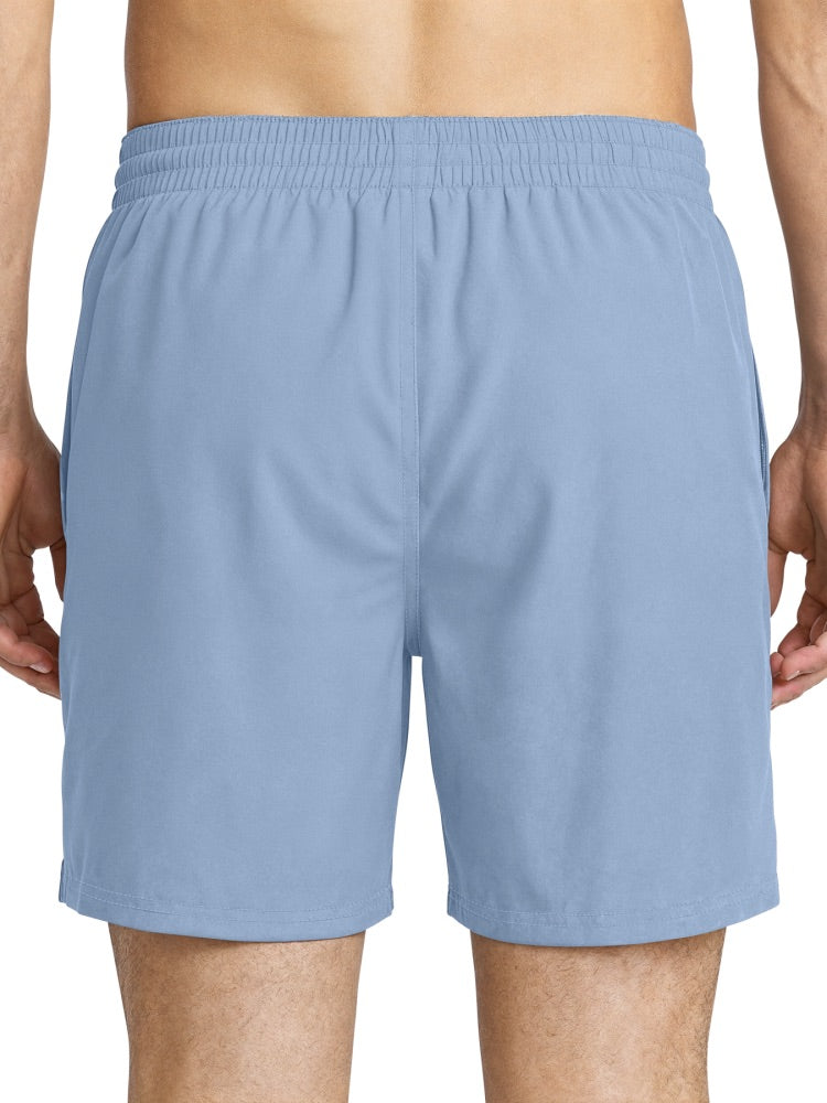Nike Swim Breaker Essential Men's 5" Brief-Lined Volley Short - Psychic Blue alternate image 3