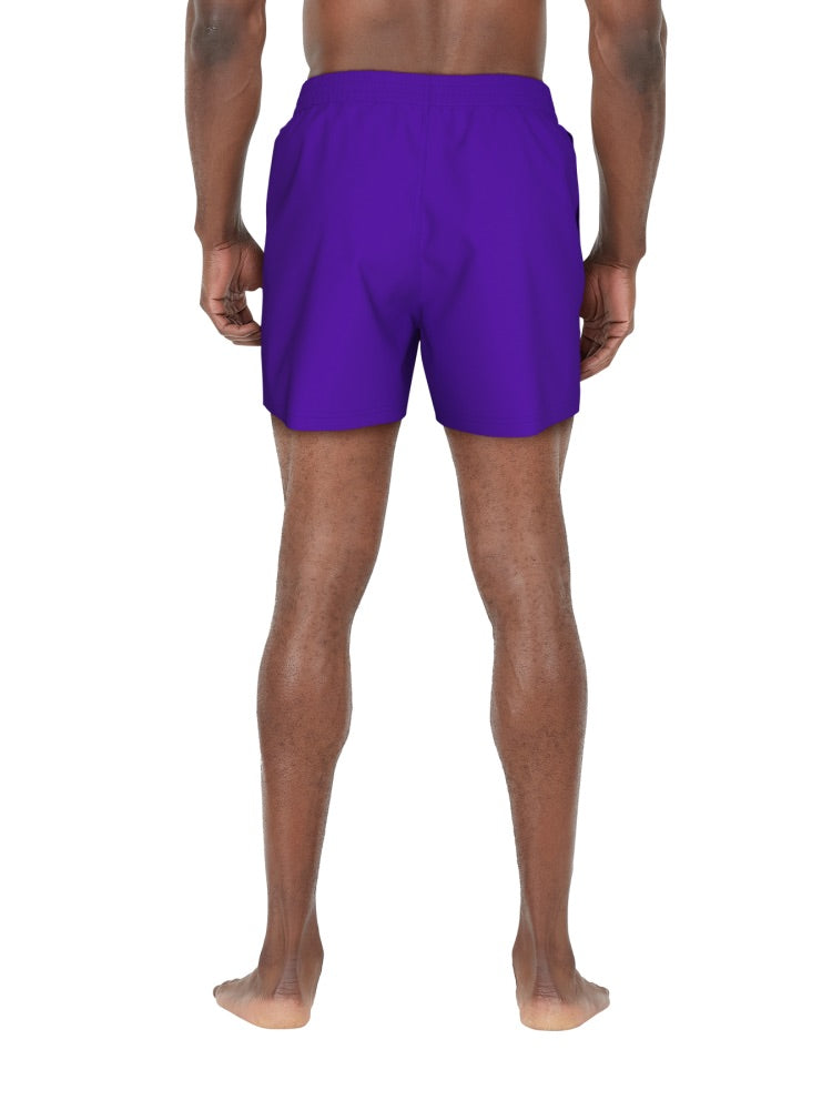 Nike Swim Breaker Essential Men's 5" Brief-Lined Volley Short - Court Purple alternate image 1