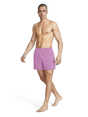 Nike Swim Breaker Essential Men's 5" Brief-Lined Volley Short - Lt Magenta