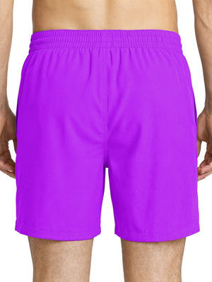 Nike Swim Breaker Essential Men's 5" Brief-Lined Volley Short - Bright Violet alternate image 3