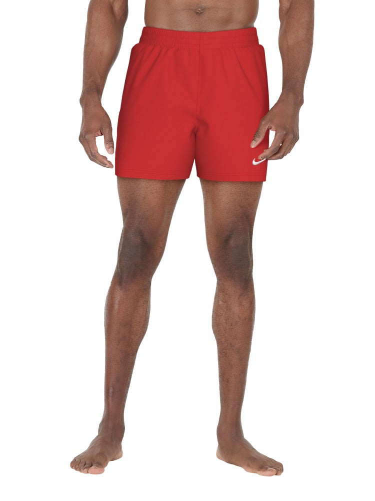 Nike Swim Breaker Essential Men's 5" Brief-Lined Volley Short - University Red
