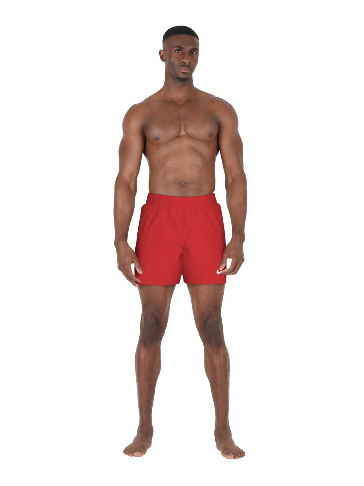 Nike Swim Breaker Essential Men's 5" Brief-Lined Volley Short - University Red alternate image 2