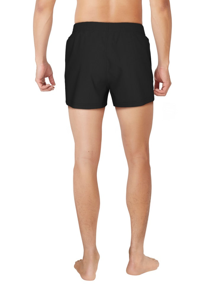 Nike Swim Breaker Essential Men's 3" Brief-Lined Volley Short - Black alternate image 1