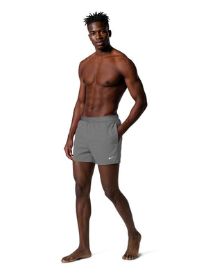 Nike Swim Breaker Essential Men's 3" Brief-Lined Volley Short - Cool Grey