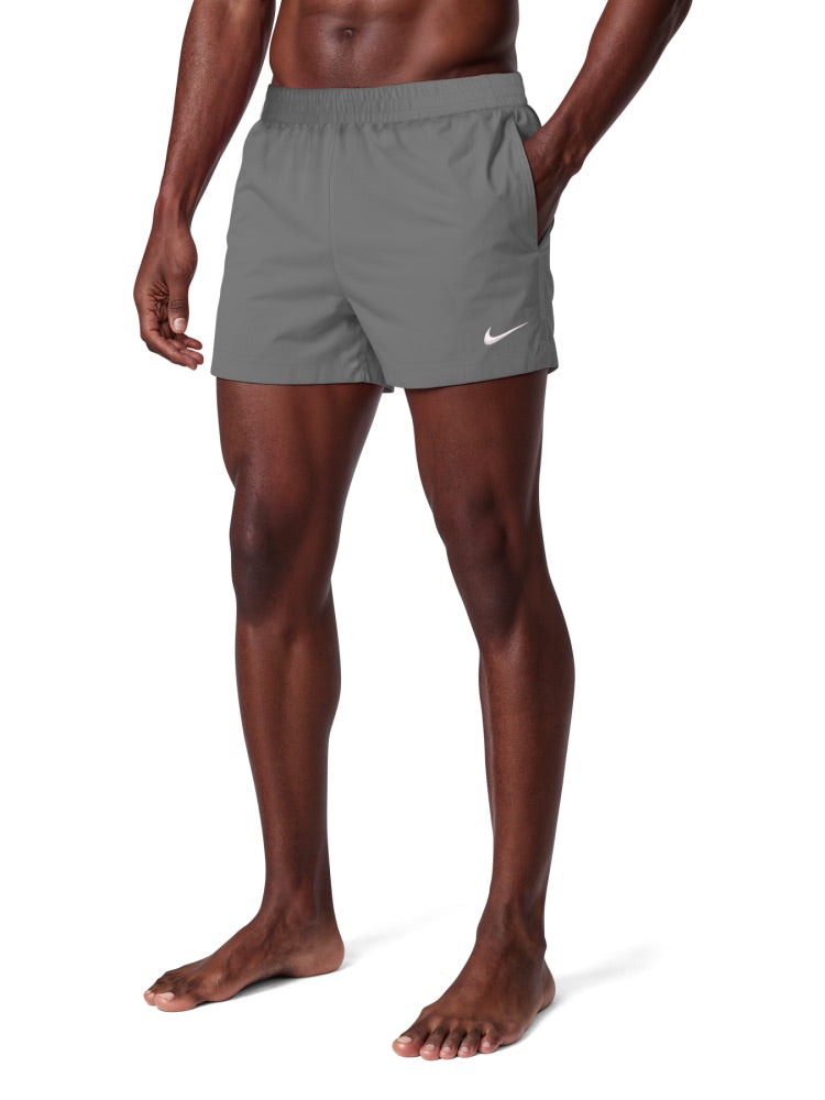 Nike Swim Breaker Essential Men's 3" Brief-Lined Volley Short - Cool Grey alternate image 1